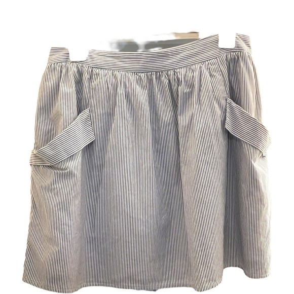 Gap Women’s Blue White Seersucker Mini Skirt Size 4 – Preppy Classic - Picture 5 of 15